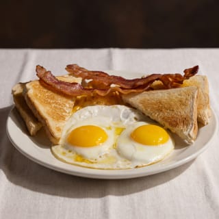 #3 Two Eggs & Meat