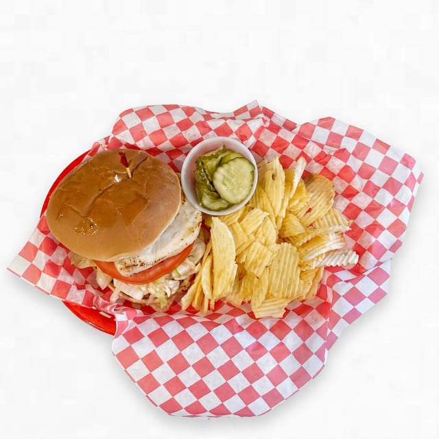 Grilled Chicken Sandwich.
