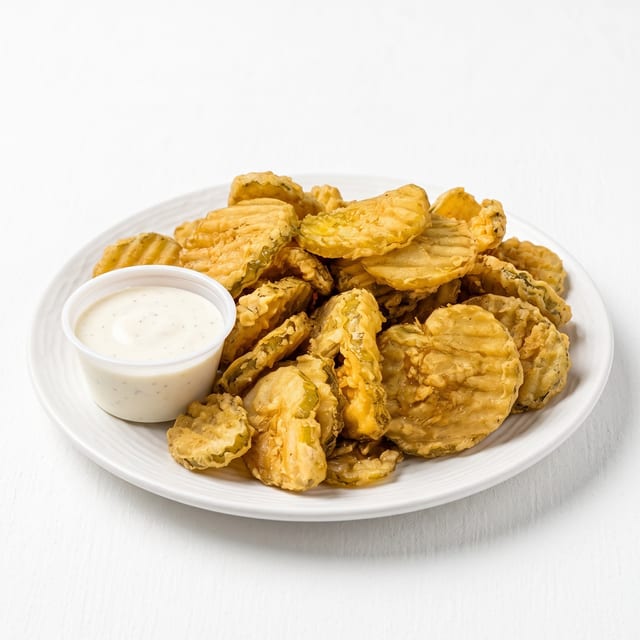 Spicy Fried Pickles.