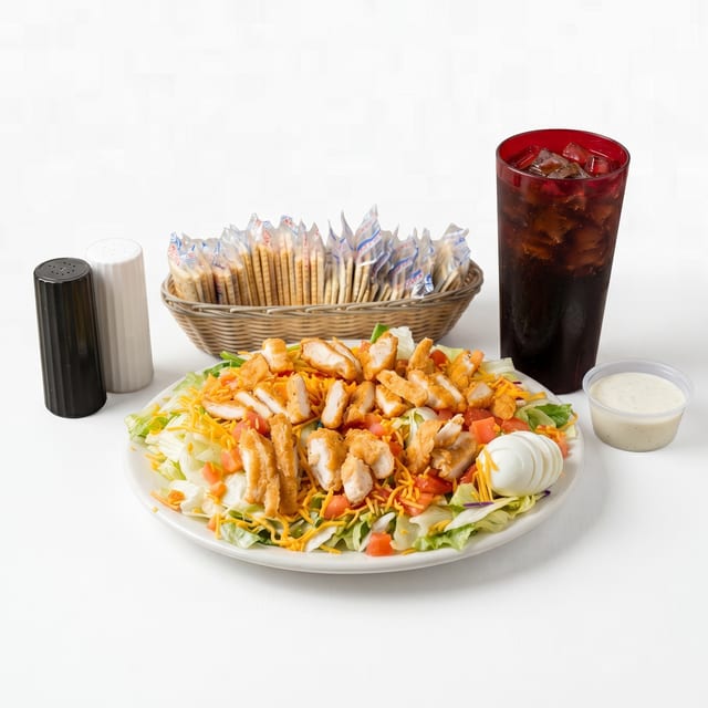 Grilled or Crispy Chicken Salad.