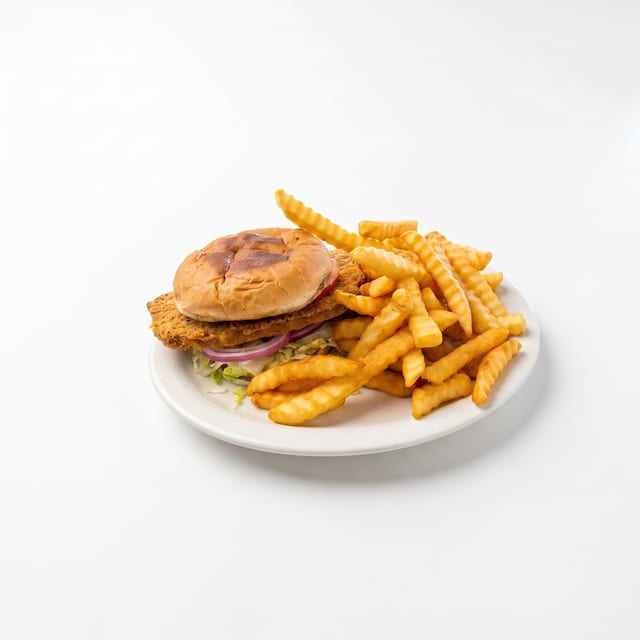 Chicken Fried Steak Sandwich.
