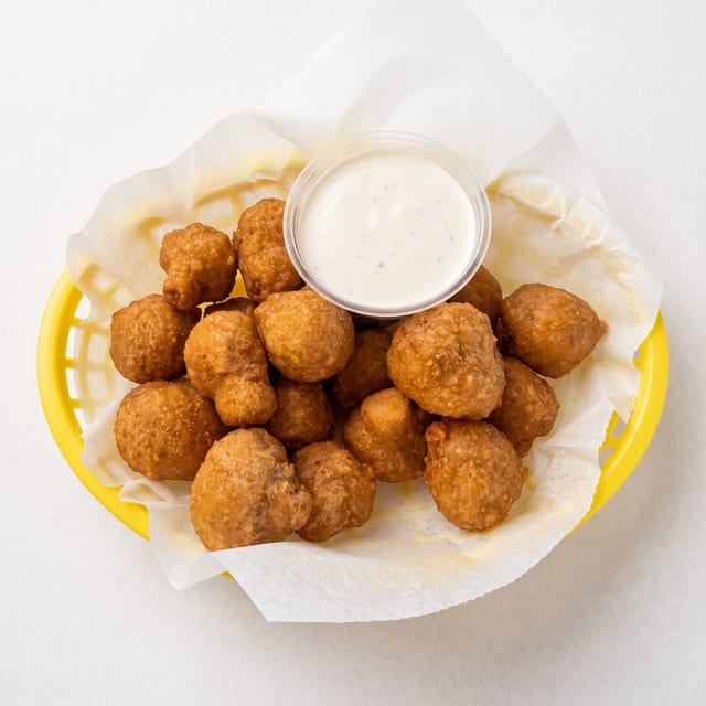 Fried Mushrooms.