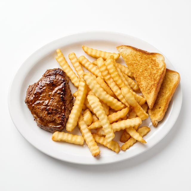 Sirloin Steak Dinner.