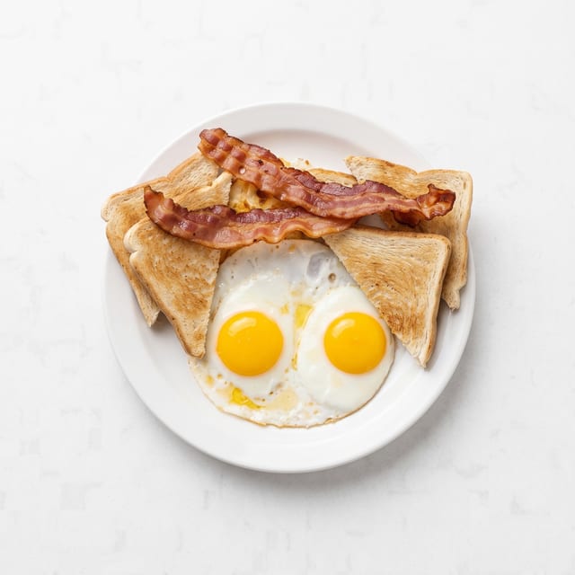 #3 Two Eggs & Meat.